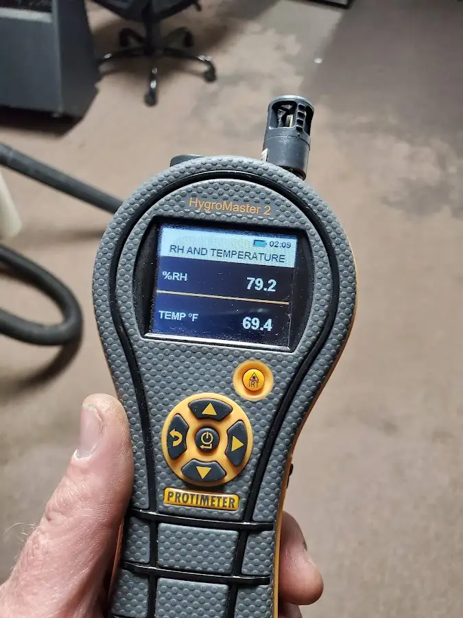 Moisture meter humidity assessment for Fire & Smoke Damage Restoration in Yoakum